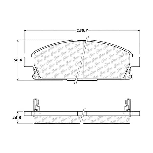 Centric Parts Disc Brake Pad Set