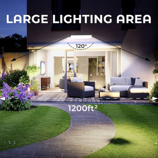 1.3 ft. 100-Watt LED Shop Light, 11000LM 6000K Daylight, Linkable Plug-In Fixture with 6 ft. Cord for Garage, Workshop