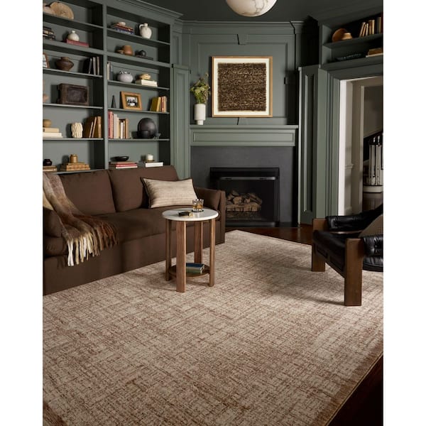 Loloi Winston Earth / Bone 6 ft. 7 in x 9 ft. 10 in. Traditional