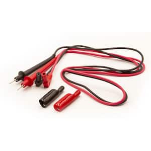 48 in. Test Leads with Screw-On Alligator Clips