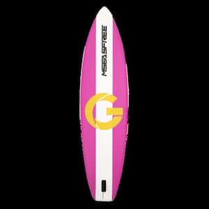 Horizon 11 ft. L x 34 in. Inflatable Stand Up Wide Paddle Board With Accessories