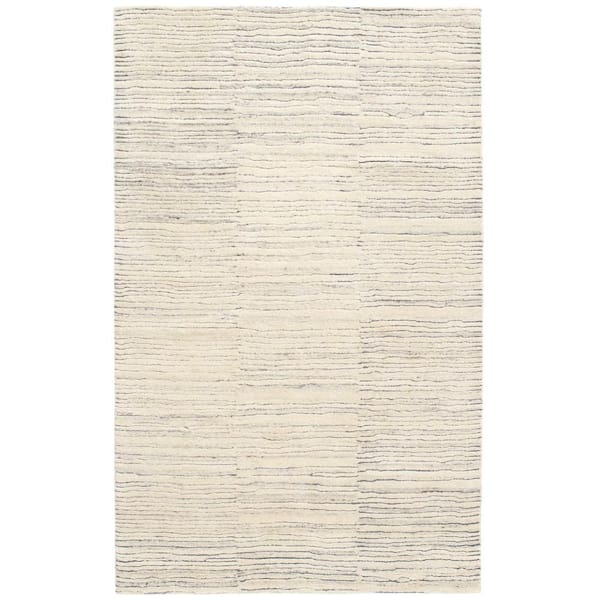 Avery Hand Tufted Wool Pewter Blue 3 ft. x 5 ft. Indoor Area Rug