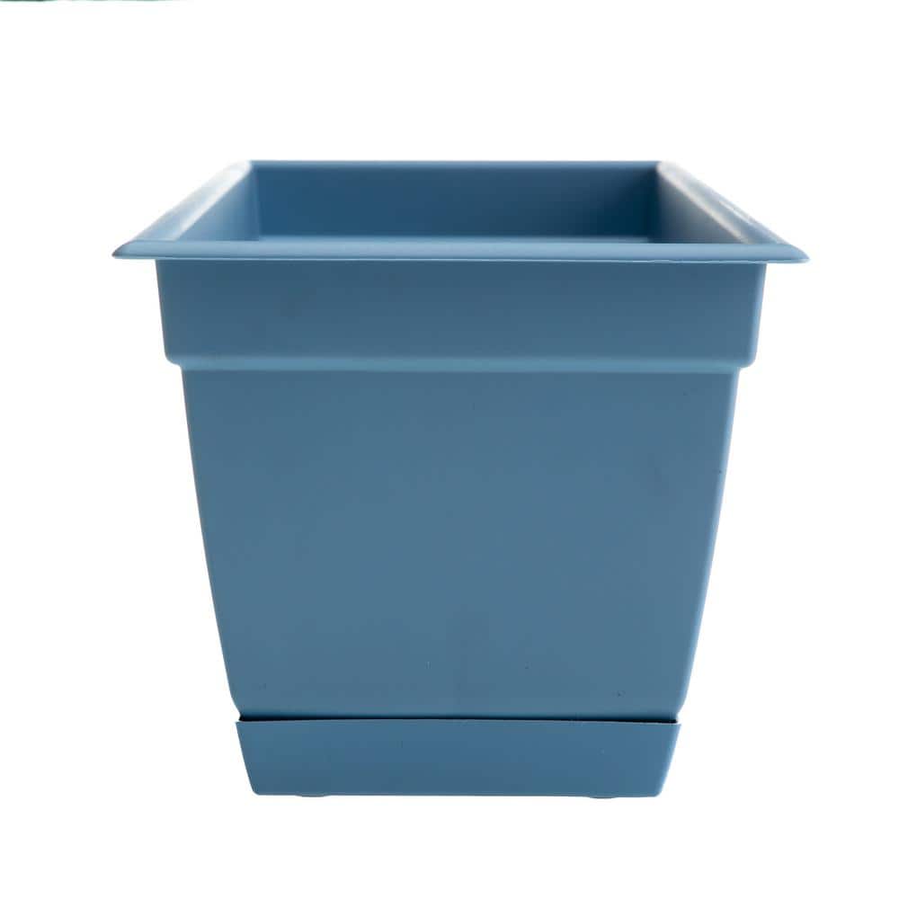 Ocean Blue 24" Recycled Plastic Self-Watering Window Box