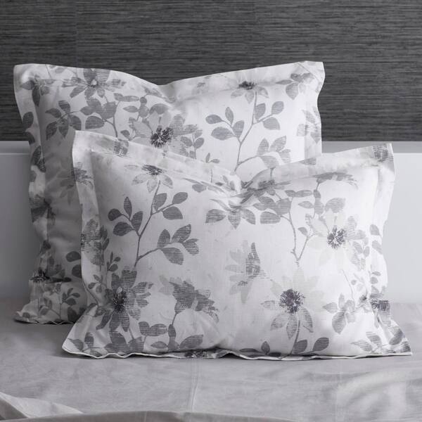floral pillow shams