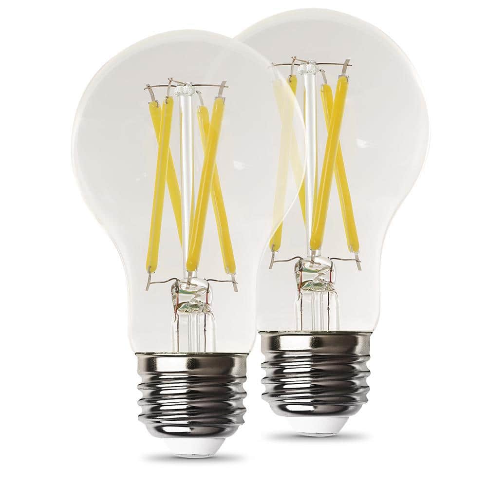 100-Watt Equivalent A19 Dimmable CEC 90 Plus CRI Indoor LED Light Bulb, Daylight (2-Pack) price history on PriceWatchPro
