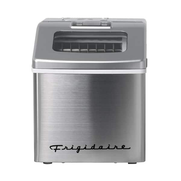 40 lb. Freestanding Ice Maker in Stainless Steel