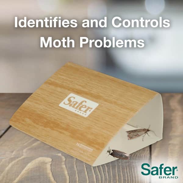 Clothes Moth Traps, Pantry Moth Traps with Pheromones Prime, Non-Toxic Sticky Glue Trap-8 Pcs, Moth Pheromone Traps for House,Kitchen, Closet