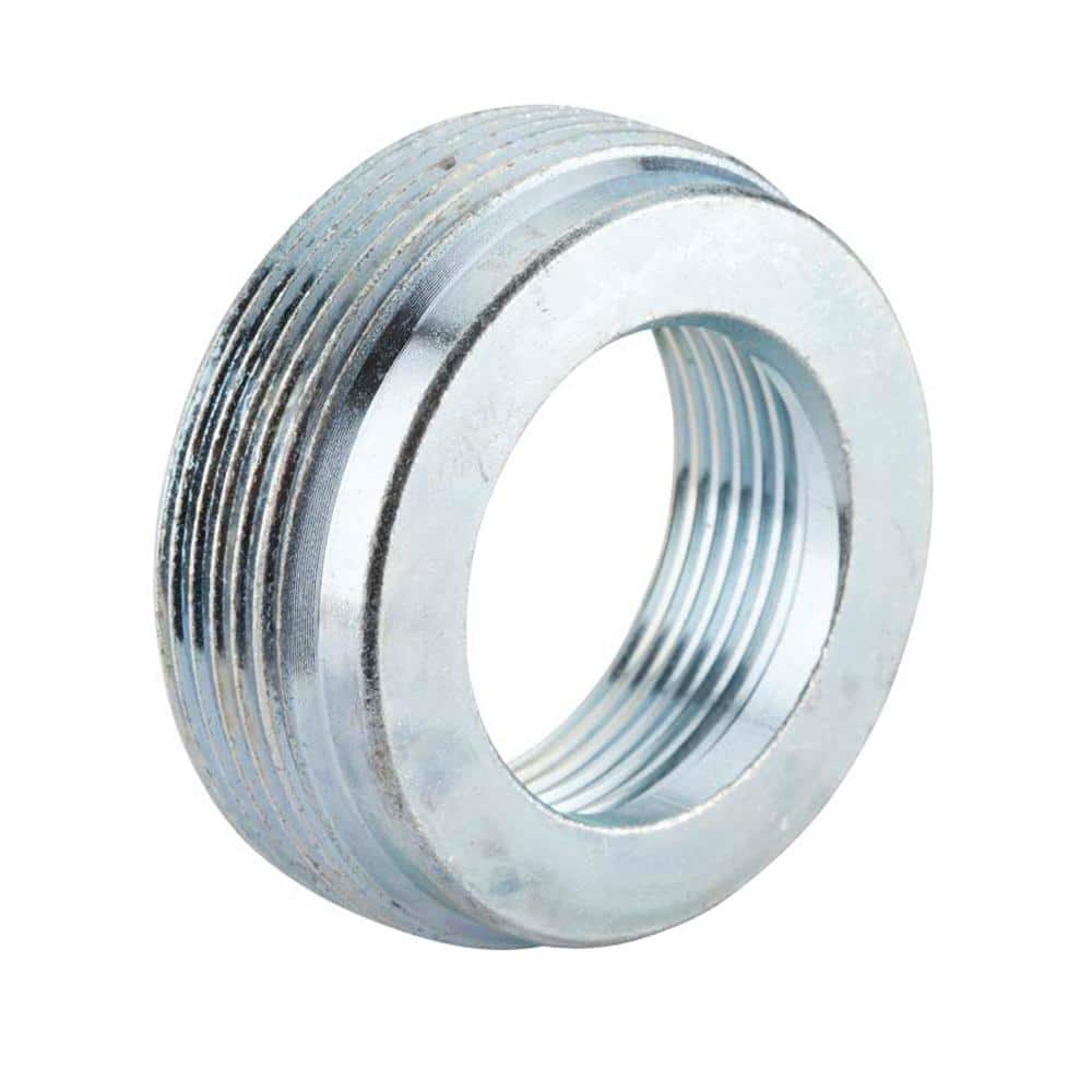 Set of 5 1-1/2" to 3/4" Zinc Plated Steel Reducing Bushing 