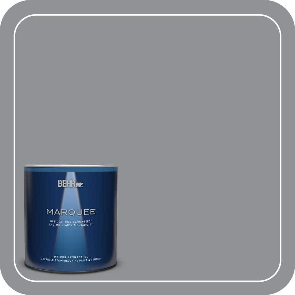 1 qt. #770F-4 Gray Area Satin Enamel Interior Paint & Primer price history on PriceWatchPro