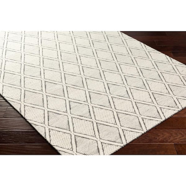 Nevada Black Doormat 2 ft. x 4 ft. Indoor Area Rug