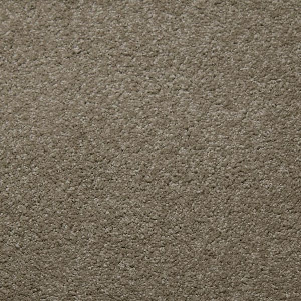 Home Decorators Collection Sweet Dreams I - Clay - Beige 48 oz. SD Polyester Texture Installed Carpet