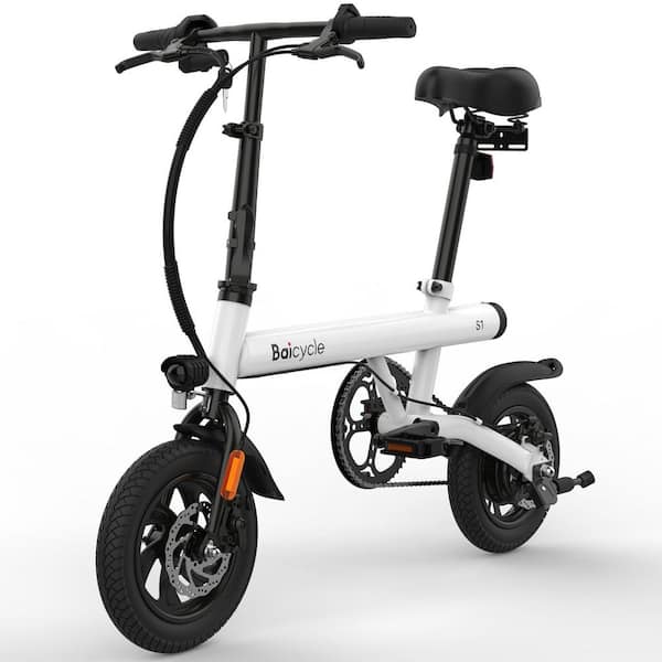 Wildaven 12 Folding Electric Bike, 3-Volt 25-Watt Electric