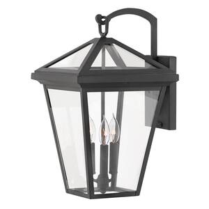 Alford Place Large Museum Black Outdoor Wall Mount Lantern