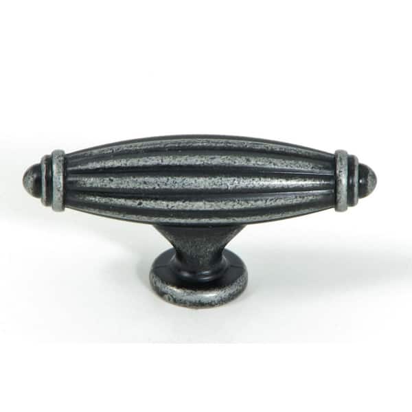 Country 2-5/8 in. Swedish Iron Oval Cabinet Knob (10-Pack)