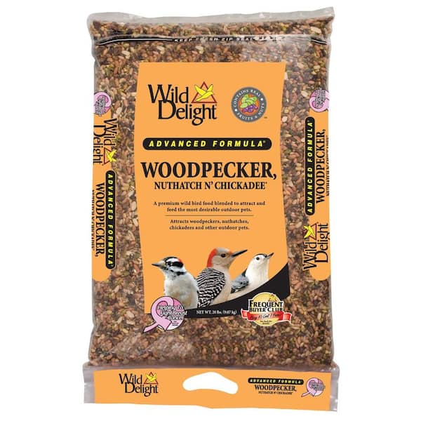 Wild Delight 20 lb. Woodpecker Bird Food Bag