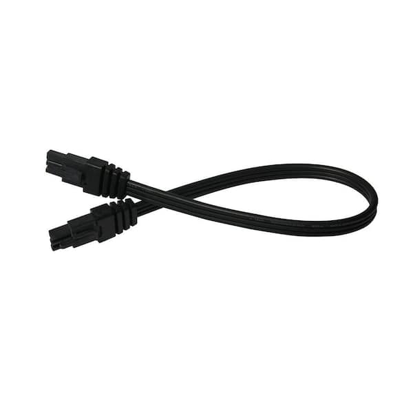 Irradiant 12 in. Black Linking Cable for LED Under Cabinet Light