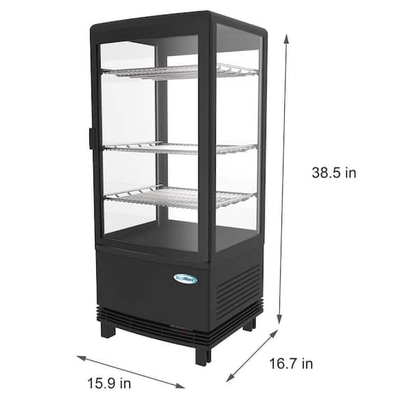 3-Sided Glass Display Case