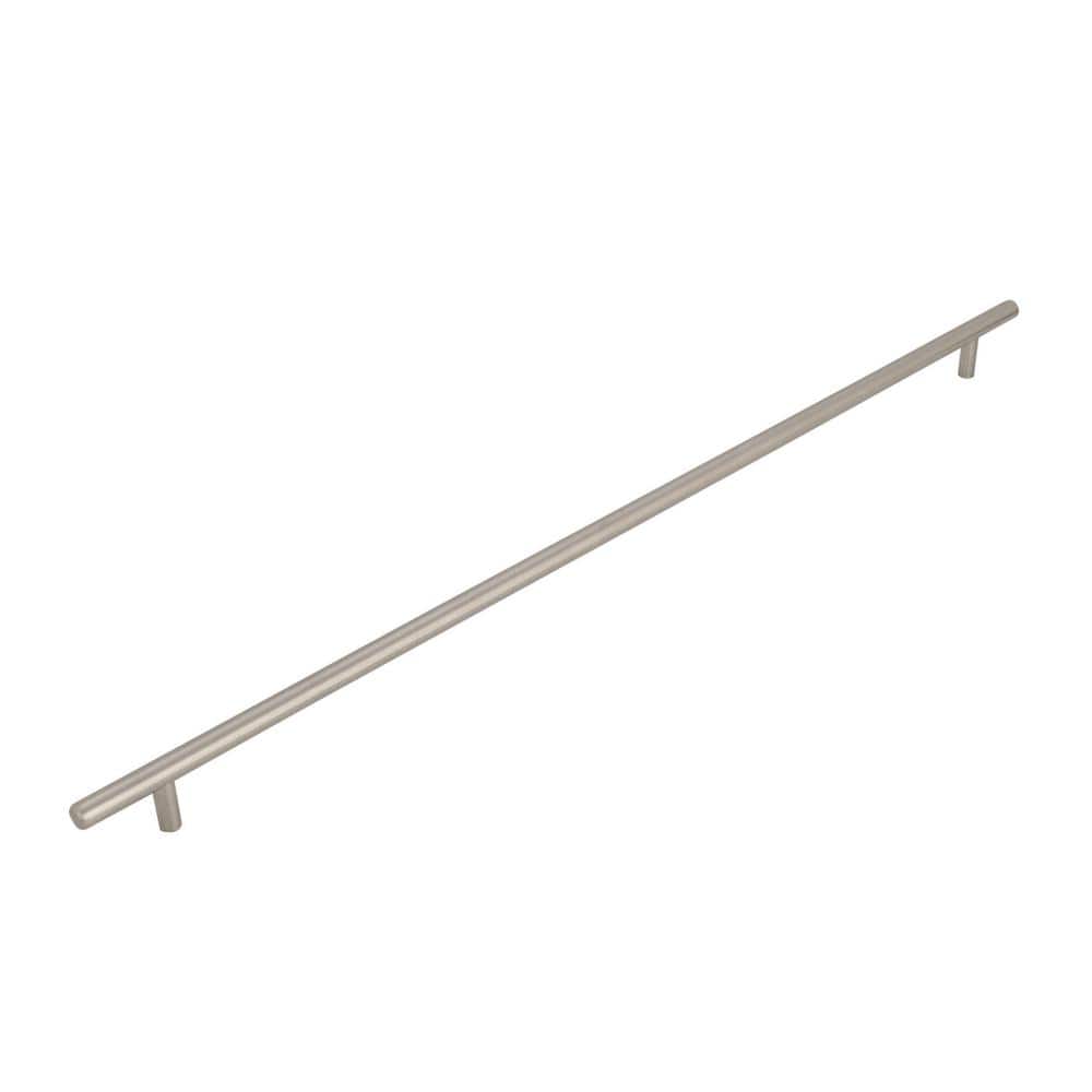 Bar Pulls 21-7/16 in. (544mm) Modern Stainless Steel Bar Cabinet Pull