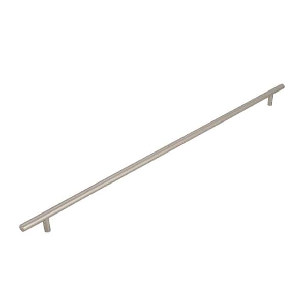Amerock Bar Pulls 21-7/16 in. (544mm) Modern Stainless Steel Bar Cabinet Pull