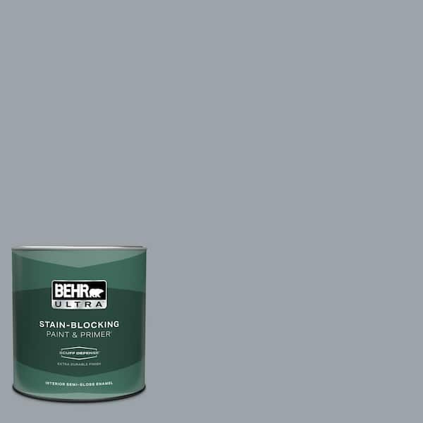 BEHR ULTRA 1 qt. #MQ5-22 Rainmaster Extra Durable Semi-Gloss Enamel Interior Paint & Primer