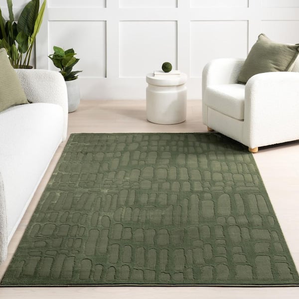 ラグ・カーペット WELSH FLOOR RUG GREEN LABOUR AND WAIT | WELSH FLOOR RUG GREEN