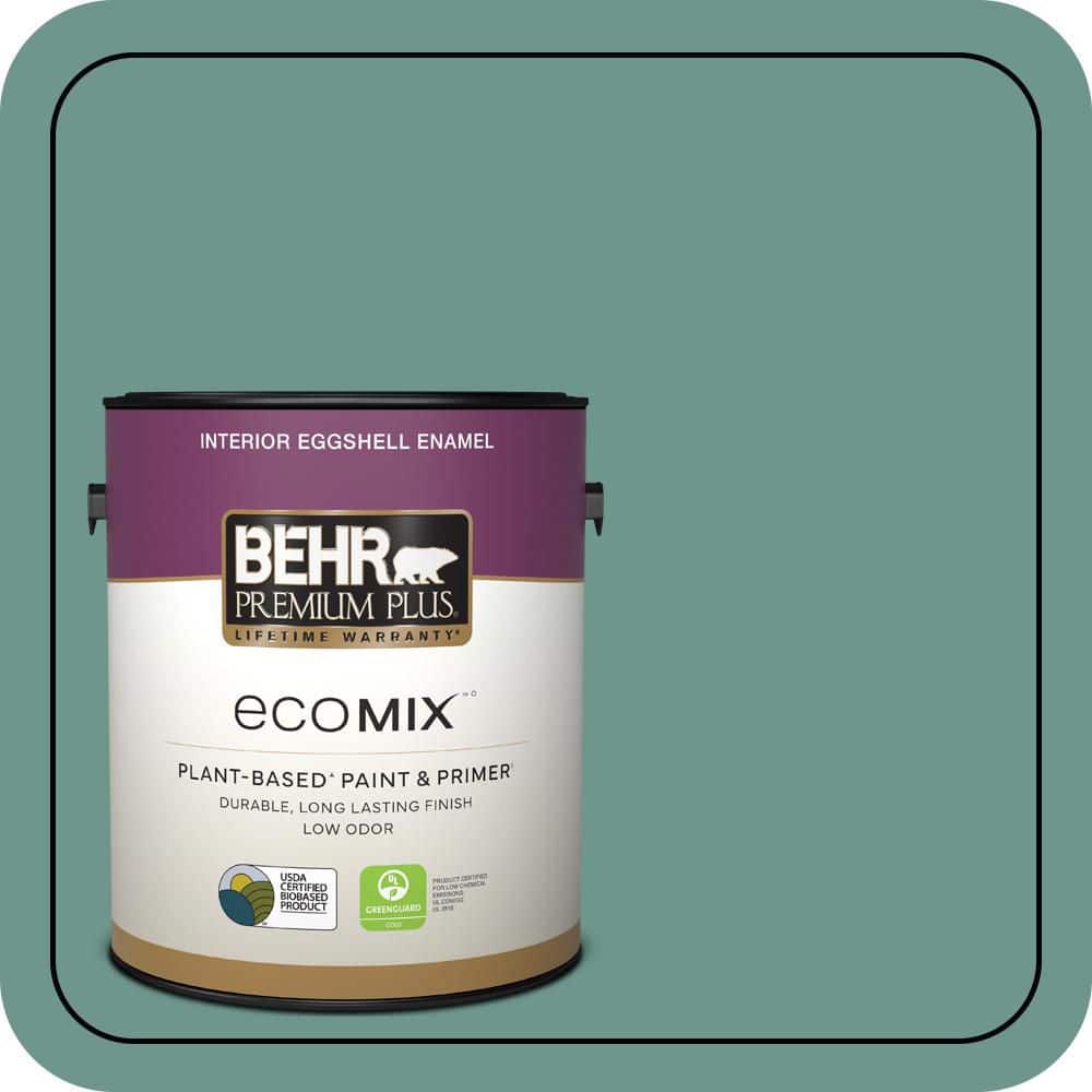1 gal. #M440-5 Lunar Tide Eggshell Enamel EcoMix Plant-Based Interior Paint & Primer price history on PriceWatchPro
