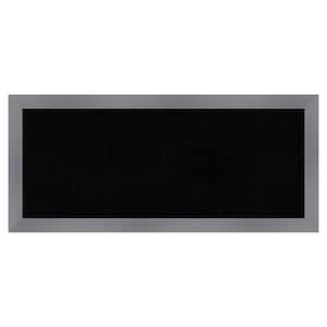Edwin Grey Wood Framed Black Corkboard 32 in. W. x 14 in. Bulletin Board Memo Board