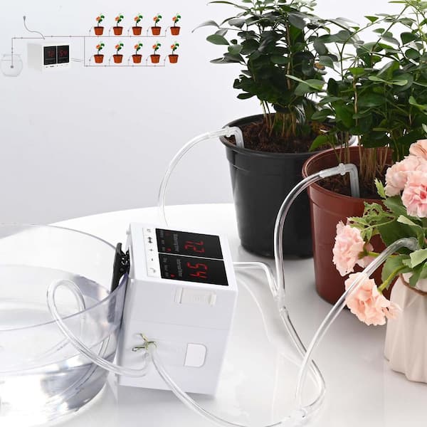 ITOPFOX Automatic Watering System for Potted Plants Drip Irrigation Kit ...