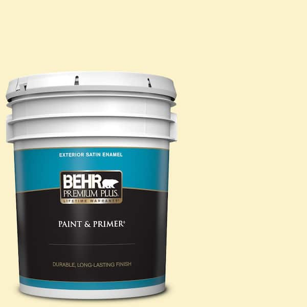 BEHR PREMIUM PLUS 5 gal. #390A-3 Twinkle Satin Enamel Exterior Paint & Primer