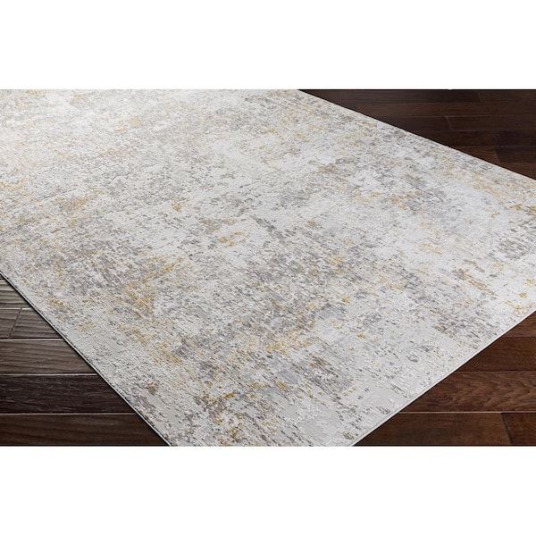 Carmel Taupe Modern Abstract 8 ft. x 12 ft. Area Rug
