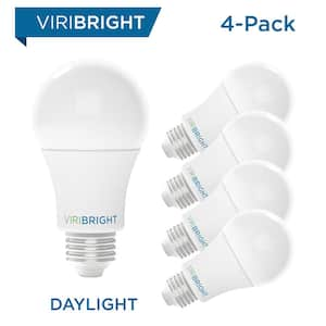 Sylvania 14-Watt (100-Watt Equivalent) A19 LED Light Bulb in 5000K Daylight  Color Temperature (4-Pack) 78103 - The Home Depot