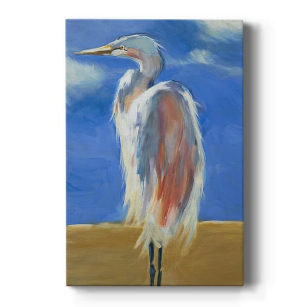 Wexford Home Blue Heron By Wexford Homes Unframed Giclee Home Art Print 12 in. x 8 in.