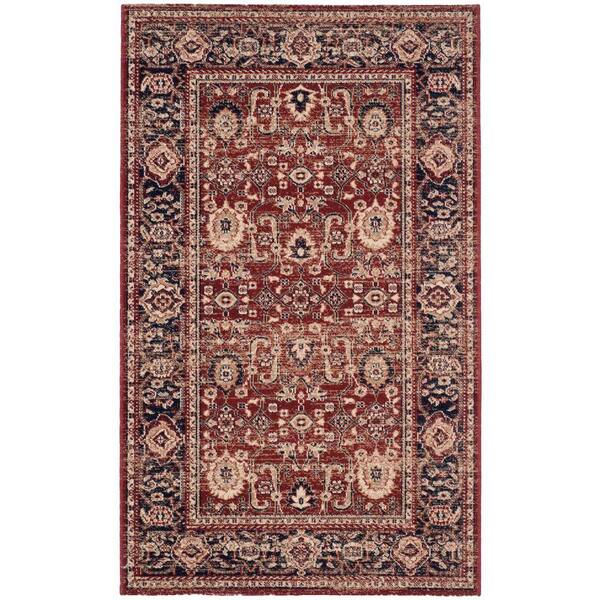 Safavieh Artisan Rust/Navy 3 ft. x 5 ft. Area Rug