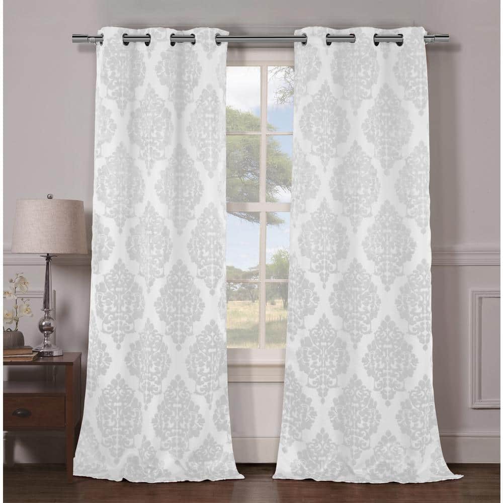 Catalina 36 in. W x 96 in. L Polyester Window Panel in White