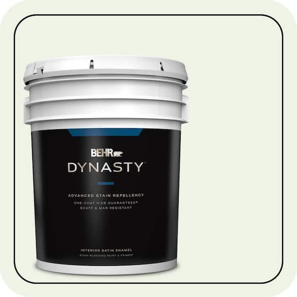 BEHR DYNASTY 5 gal. #440A-1 Parsnip Satin Enamel Interior Stain-Blocking Paint & Primer