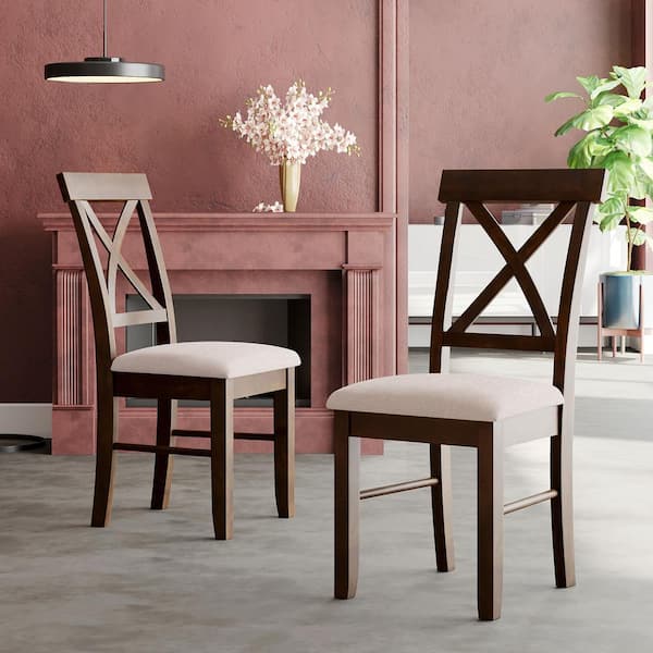 rustic brown dining chairs