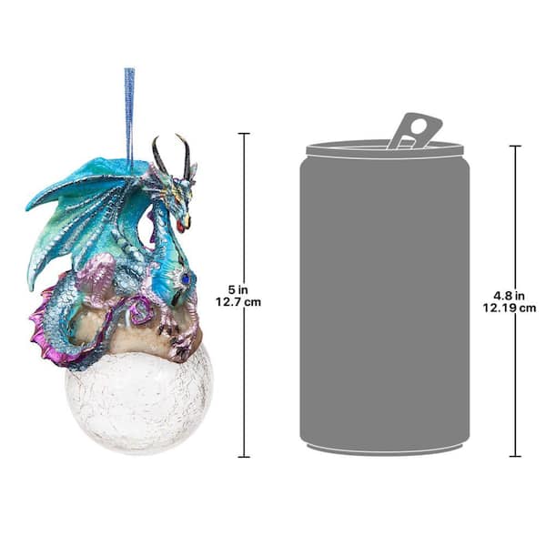 5 in. Frost, the Gothic Dragon Holiday Ornament