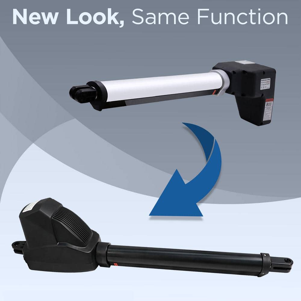 Smart Dual Swing Gate Opener Kit with Remote Control