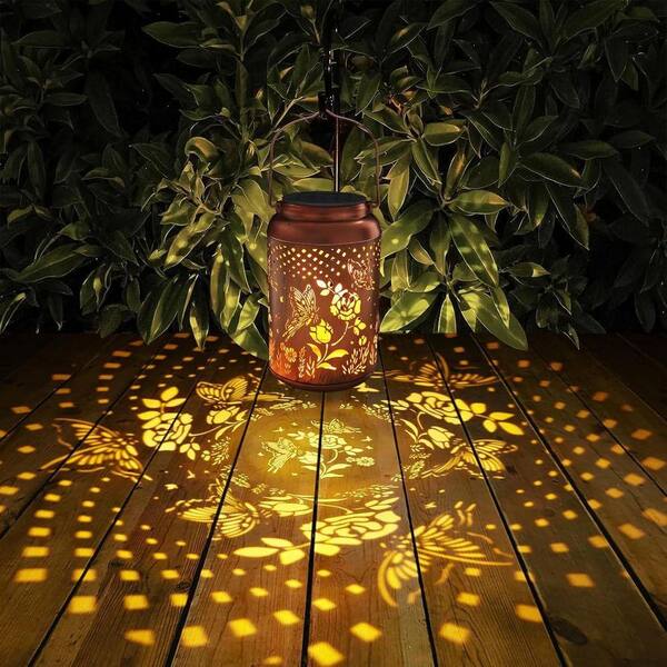 2-Pack Solar Lanterns L0D6BH1LL3 - The Home Depot