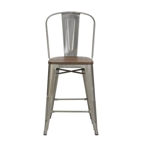 gunmetal counter stool