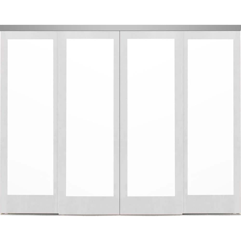 Sweet closet プロフ必読様 Impact Plus 144 in. x 96 in. Mir-Mel White Mirror Solid Core MDF
