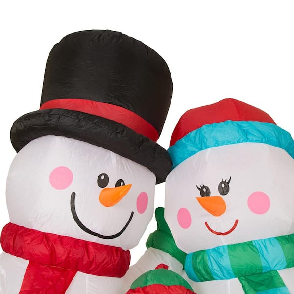 The Home Depot Is Selling a Gorgeous Iridescent Snowman