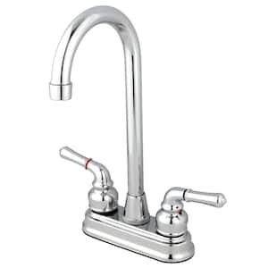 Magellan Two Handle Bar Faucet in Polished Chrome