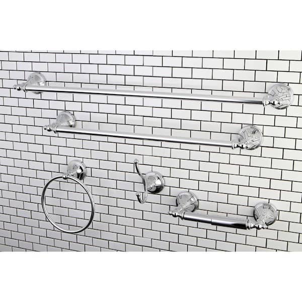 Naples 5-Piece Bathroom Accessory Set in Chrome