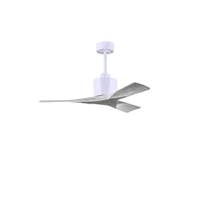Nan 42 in. Indoor Matte White Ceiling Fan with Remote Included