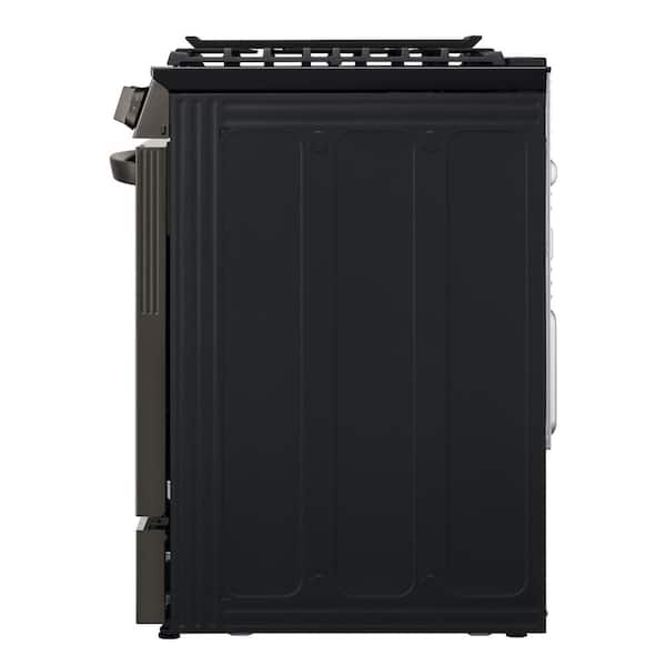 LG 6.3 cu. ft. Slide-in Gas Range with EasyClean, Instaview and 