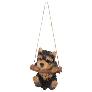 Yorkshire Terrier Puppy Hanging Statue