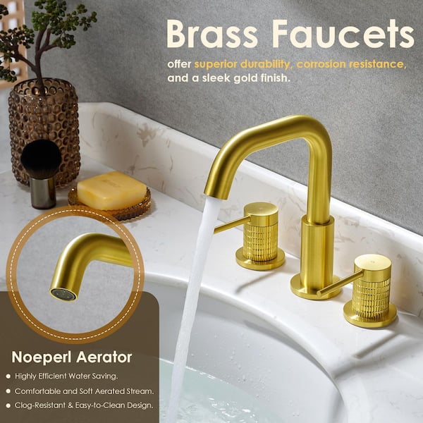 Altair Versace 8 in. Widespread Double Handle Mid Arc Bathroom