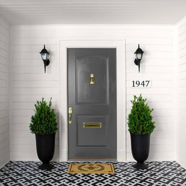 BEHR PREMIUM 1 qt. #PPU25-01 Carbon Copy Semi-Gloss Enamel  Interior/Exterior Cabinet, Door & Trim Paint 712304 - The Home Depot