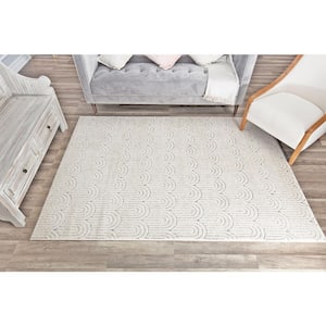 Cadence Sandstone Beige 6 ft. x 9 ft. Area Rug